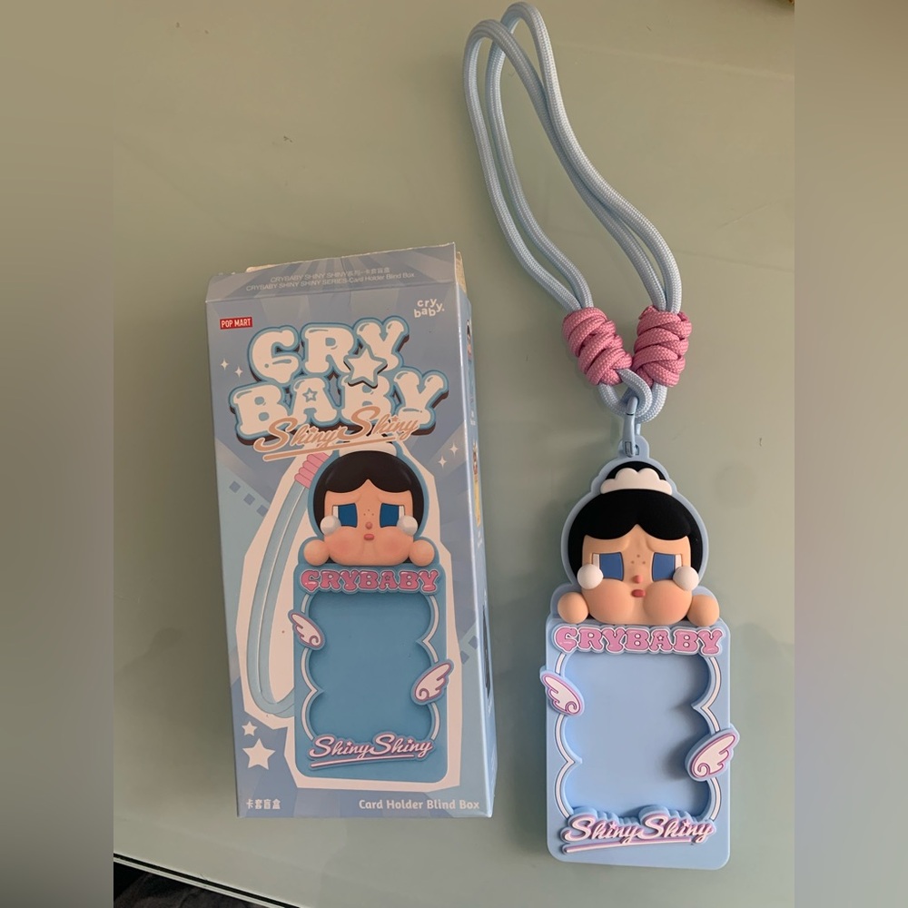 Authentic PopMart CryBaby Shiny Shiny Series Cardholder - Shiny Dancer
